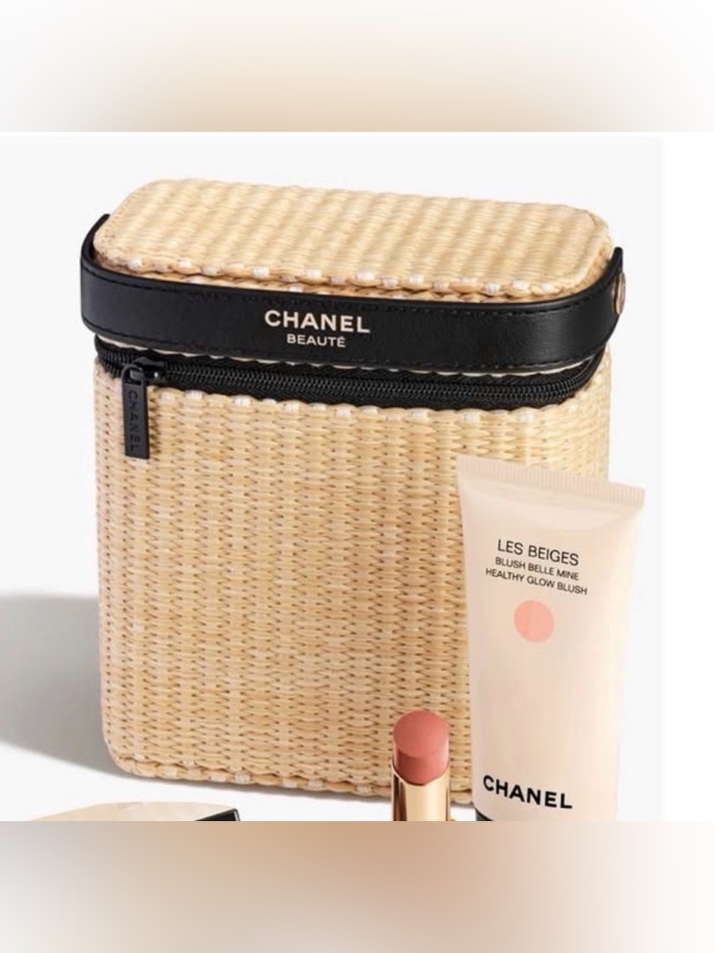 Beauty Chanel Les Beiges Panier des Essentiels
2026 Raffia Beauty Bag; NWOT - Picture 11 of 11